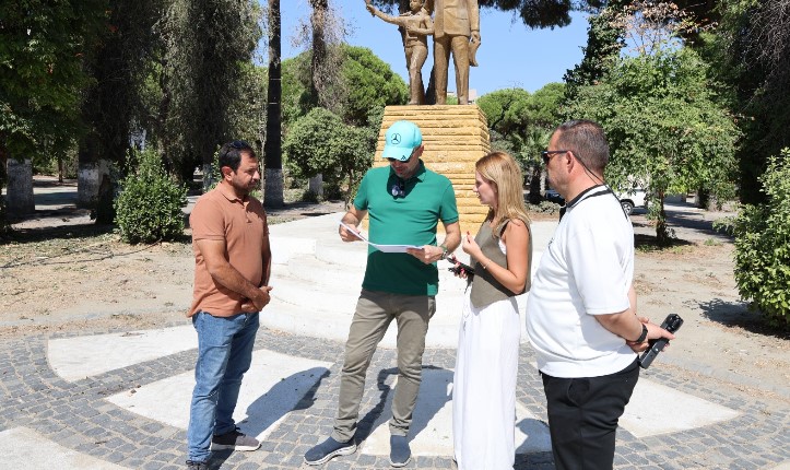 Söke Atatürk Parkında Dönüşüm Başladı