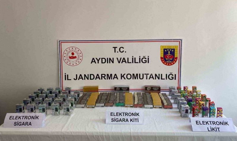 Kuşadası’nda Elektronik Sigara Operasyonu