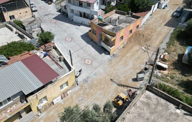 Fevzipaşa’da Yol Yenileme Çalışmaları Sürüyor