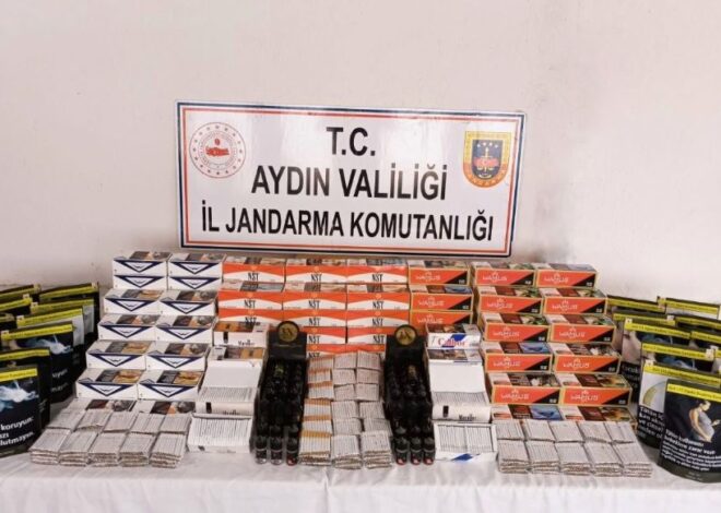 Aydın’da 115 Kilo Bandrolsüz Tütün Ele Geçirildi