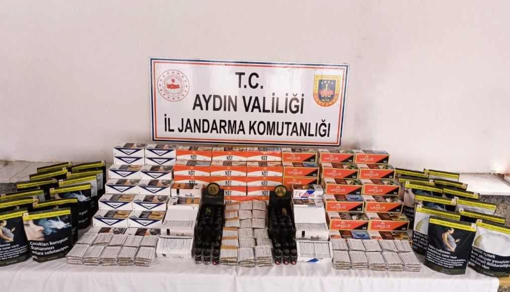 Aydın’da 115 Kilo Bandrolsüz Tütün Ele Geçirildi