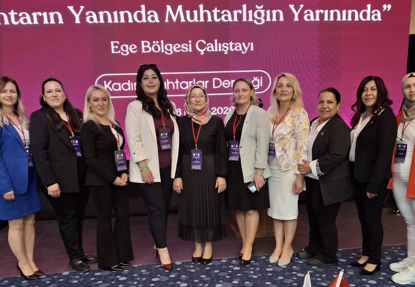 Kadın Muhtarlar Çalıştayında Bir Söke’li