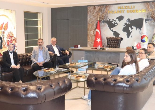 Söke Ticaret Odasından Nazilli’ye Ziyaret