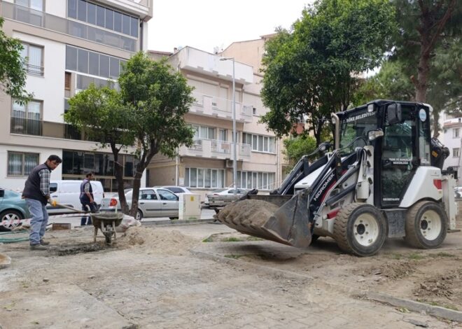 Söke Belediyesi Recep Yazıcıoğlu Parkı’nı Yeniliyor