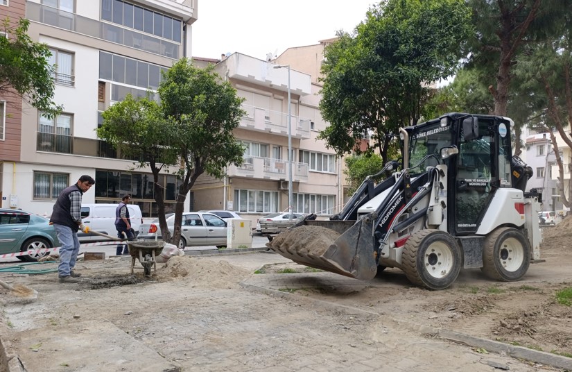 Söke Belediyesi Recep Yazıcıoğlu Parkı’nı Yeniliyor