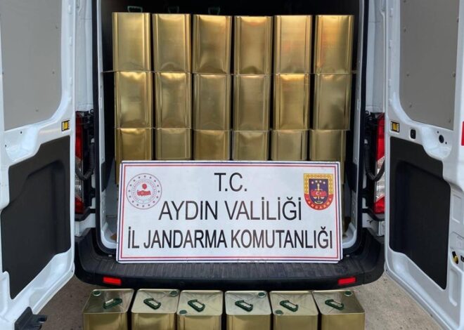 Aydın’da 3.850 Litre Sahte Zeytinyağı Ele Geçirildi