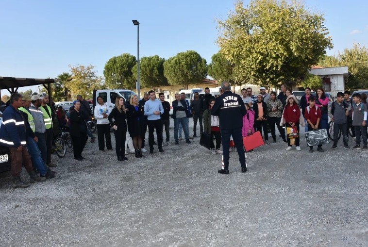 Germencik’te Belediye Personeline Yangın Eğitimi